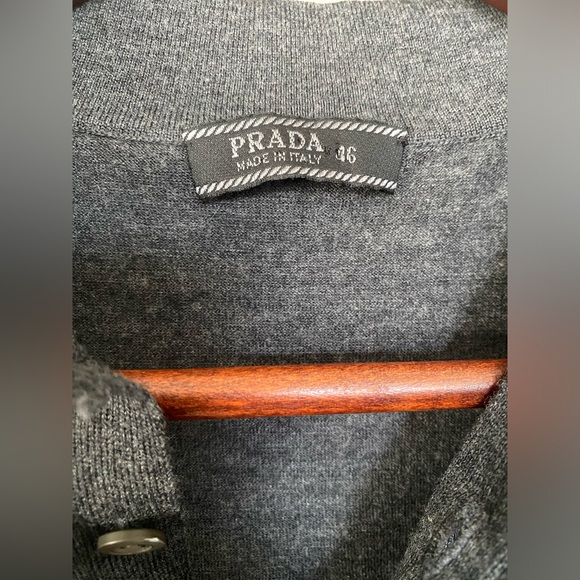 Authentic Prada Wool Knitted Polo Sweater - Picture 5 of 9